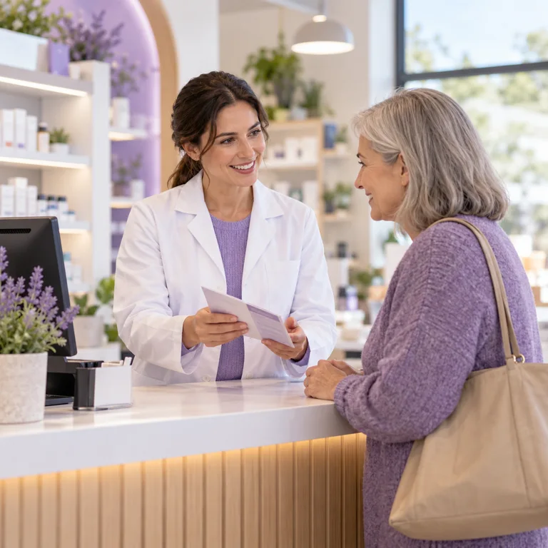 Illustrative scene for pharmacies